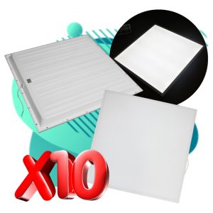 Alternative view of Panel Led 60x60 De 40w Galleta Plafón