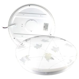 Lampara Decorativa Sobreponer Led 15w Luz Blanca Completa