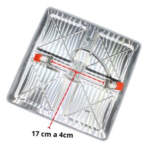 Alternative view of Lámpara Ajustable Led 20w Luz Blanca 6500k Techo