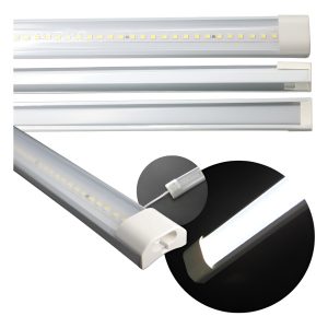 Pack 100 Regletas Tubo Led 9w 60 Cm Accesoriostransparente