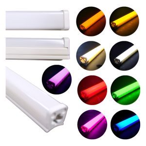 Paquete De 10 Regleta Tubo Led Tipo Neon Color A Elegir 36w