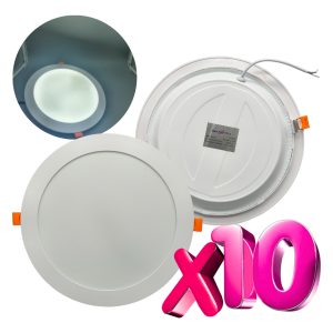 Alternative view of Paquete De 10 Lamparas Panel Empotrar Led 18w Plafon 6500 K