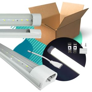 Alternative view of Paquete De 20 Regleta Led 9w 60 Cm