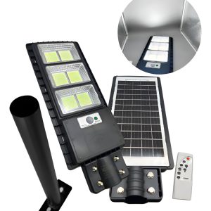 Lampara Led Solar Con Brazo Alumbrado Publico 120w (9000lm)