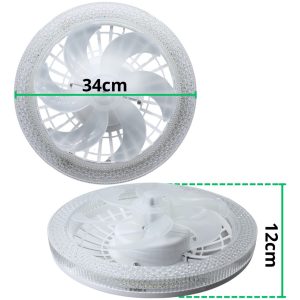 Alternative view of Super Oferta Foco Led Ventilador Multifuncion 34 W 3 Tonos