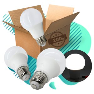 Caja De 200 Focos Led 10w Mayoristas E27 Bombilla Luz Blanca