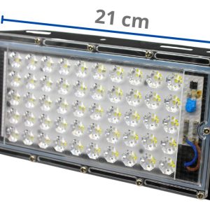 Alternative view of Lote De 10 Reflectores Led 50w Lupa Interperie Luz Blanca
