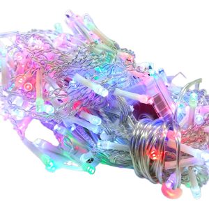 Serie Navidad Arbol 300 Leds Opalino 16.4 Mts Multicolor