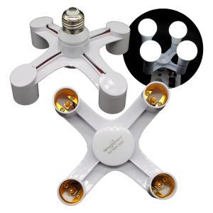Lampara Soquet Drone Multiple De 1 A 4 Focos E27