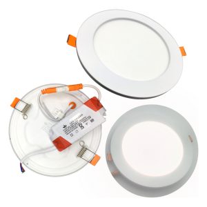 15 Lamparas Panel Led Empotrar En Plafon O Bote 9w Blanca