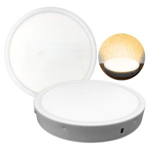Lampara Panel De Sobreponer Led Luz Calida 18w (150)w