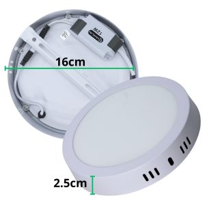 Alternative view of Lampara De Sobreponer Led 12w (100w)