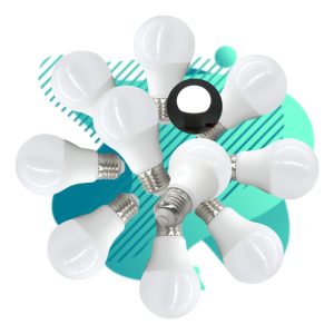 Alternative view of Pack De 10 Focos Led 10w Luz Blanca, Gran Iluminacion A19