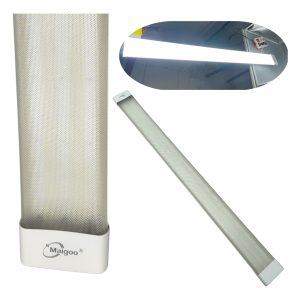 10 Lampara Gabinete Regleta Led 75w 4 Tiras 1.20m Potente
