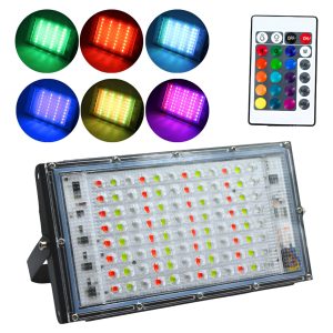 Super Reflector Led Lupa Multicolor 100w Rgb (1000 W)