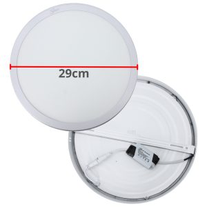 Alternative view of Paquete De 20 Lampara Sobreponer 24w Redonda