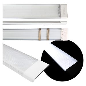 Paquete De 3 Lampara Gabinete Regleta Led 72w 4 Tiras