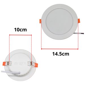 Alternative view of Lampara Led Empotrar 12w Plafon O Bote De 10- 12 Luz Calida
