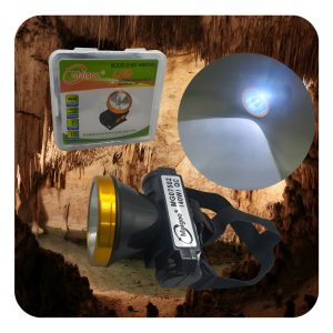 Lampara Led Tipo Minero 40 W Recargable Luz Blanco Linterna