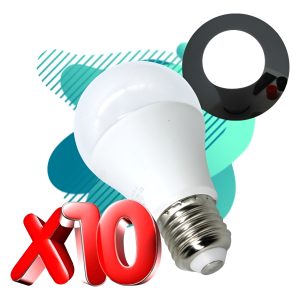 10 Focos Led 12w Oferta¡ Gran Iluminacion (120w) Luz Blanca