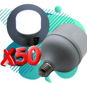 Alternative view of Caja De 50 Focos Led 30w Tipo Bala Luz Blanca E27
