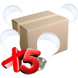 Paquete De 5 Focos Led 15w Luz Blanca Gran Iluminacion