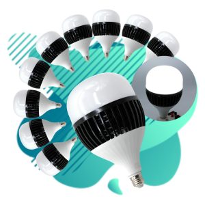 Alternative view of Paquete De 10 Focos Led 100w Tipo Turbina