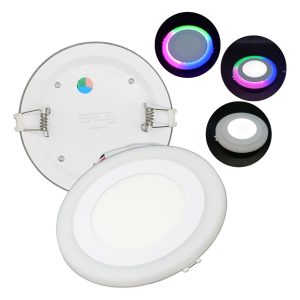 Lampara Led Empotrar Bicolor 6w+3w Blanco/pgb Plafon Oferta