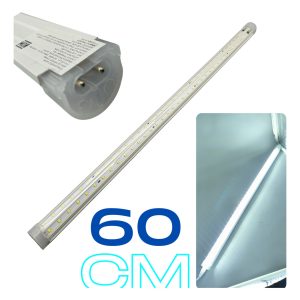 Alternative view of Regleta Tubo Led Doble Tira 18w 60cm Con Conectores Full