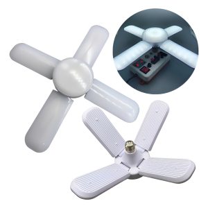 Foco Led 60w Super Potente Dirigible 4 Aspas Luz Al Centro