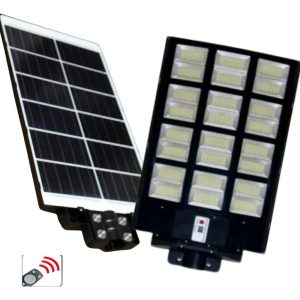 Lampara Solar Suburbana 1000w Alumbrado Público Sensor Mov