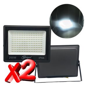 Alternative view of Pack X2 Reflectores Led 200w Máxima Iluminación