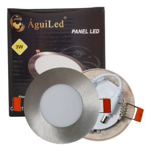 Alternative view of Empotrado Spot Led 3w Satinado Blanco Calido ( 3000k )