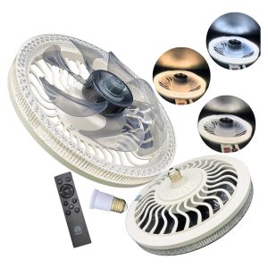 Foco Led Ventilador Multifuncion 34 W 3 Tonos Fan Light