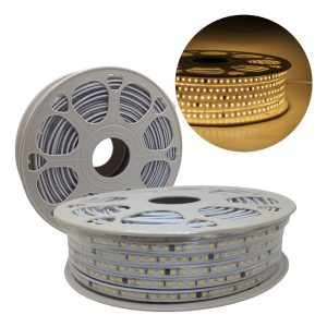 50 Mts De Manguera Tira Led Blanco, Azul O Cálida Completa!