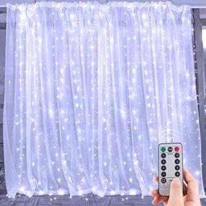 Cortina Luz Led 3x3 Mts Decorativa Usb Control Remoto 300l