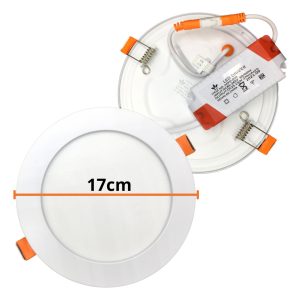 Alternative view of Lampara Panel Empotrar Led 12w , Plafon Luz Blanca Oferta
