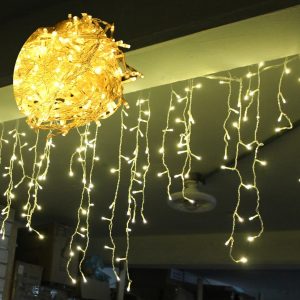 Alternative view of Serie Cascada Navidad De 300led 9 Mts Color Cálido 8 Efectos