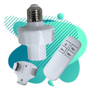 Alternative view of Soquet A Control Remoto Entrada Normal E27 Soket Focos