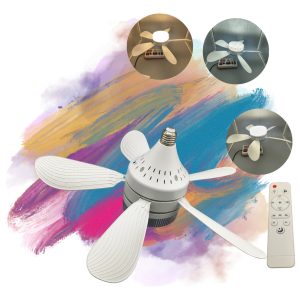 Alternative view of Foco Led Ventilador Multifuncion 3 Tonos Fan Light
