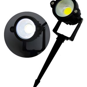 Lampara Led Luz Blanca Dirigible Estaca Para Exterior Jardín