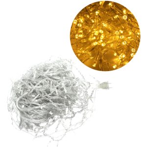 Serie Cascada Led 500 Luces 10 Mts X .50cm Blanco Opalino