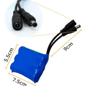 Alternative view of 10 Pilas Portatil Recargable Accesorio Montable Tiras