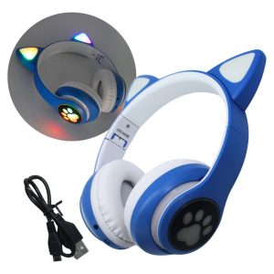 Alternative view of Audífonos Bluetooth Diadema Gato Inalambricos Luminoso