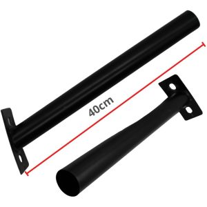 Alternative view of Paquete 10 Brazo Para Lámpara Suburbana Galvanizado 40cm