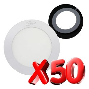 Alternative view of 50 Lamparas De Empotrar 9w Led P/ Plafon O Bote Envio Gratis