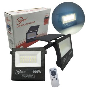 Reflector Solar Led 100w (900w) Potente Panel Solar Control