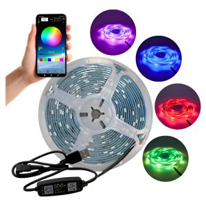 Tira Led Rgb Gamer Usb Para Pc O Tv Multicolor Control Ofert