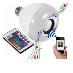 Alternative view of Foco Bocina Led 12w Bluetooth Todos Los Colores Envio Gratis