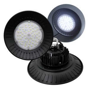 Super Lampara Led Industrial T/ Campana Ufo 50w Hq 500w Exte